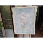 Голяма картина масло на фазер, абстракция - 3643 - KA01